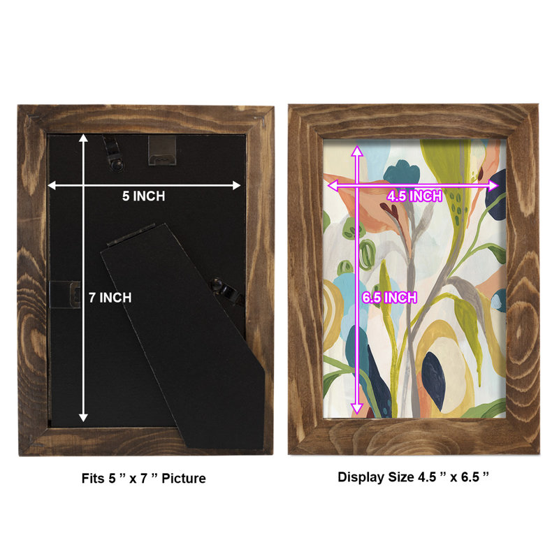 Jungle Jewels IV, reproduction encadrée sur papier, H 9 po x l 7 po x P 1 po, Noyer