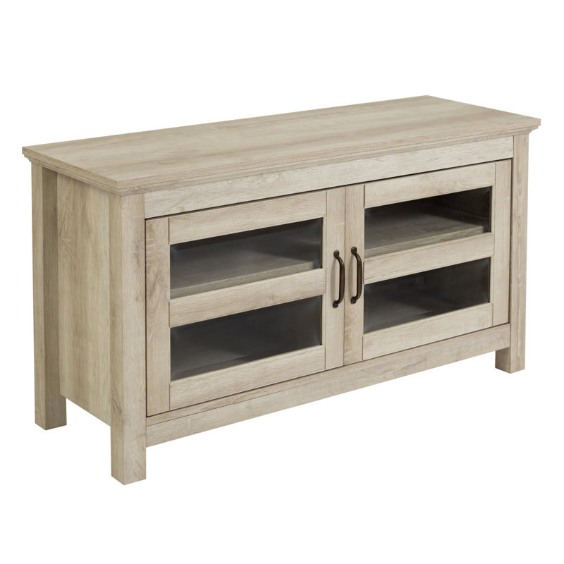 Acantha TV Stand, White Oak