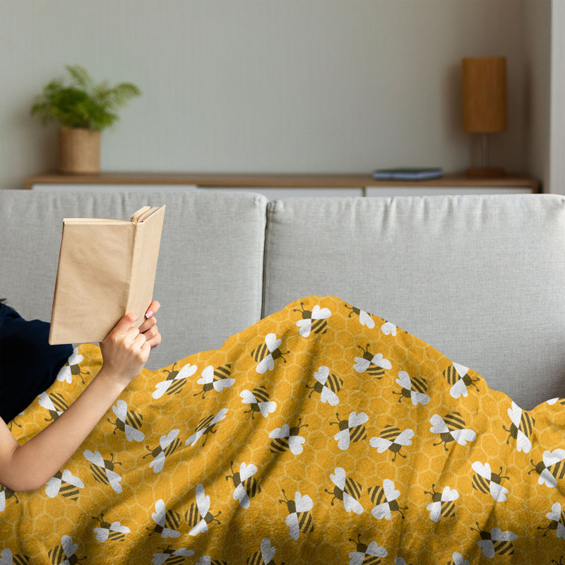 Hand Woven Throw Blanket, 70" x 90"