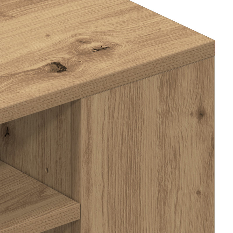 Unfinished TV Stand for TVs up to 40", Artisan Oak