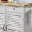 Ottery Solid Wood Top Kitchen Cart-1739618079