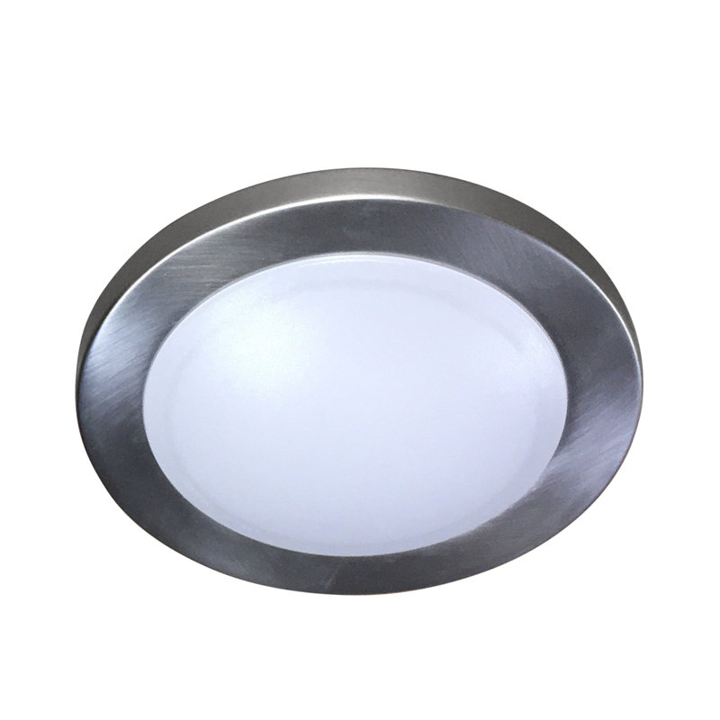 Plafonnier encastré à del 1 lumière à cercle dôme 7 po Kinsella