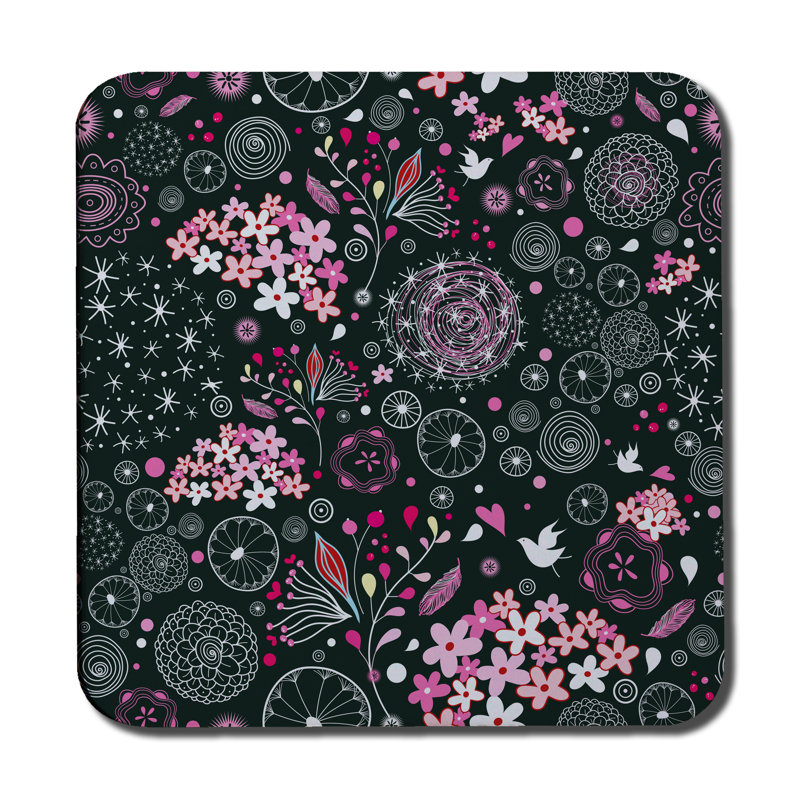 Square 6 Piece Coaster Set