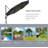 SaintCroix 2.9m Cantilever Parasol-61944334