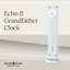 Echo II 78'' Glass Floor Clock