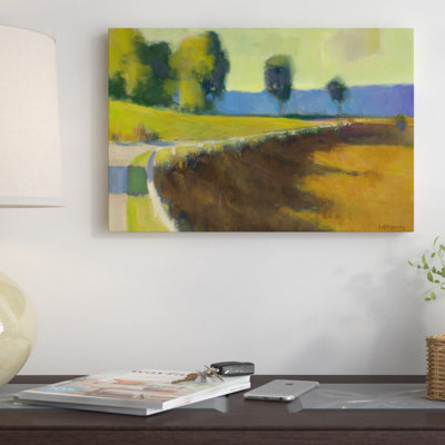 « fin de l’après-midi, the pyrenees », reproduction sur toile