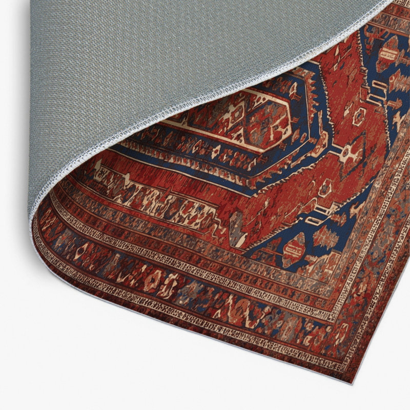 Tapis d'intérieur et d'extérieur brun Persian, Rectangulaire 2 pi x 3 pi