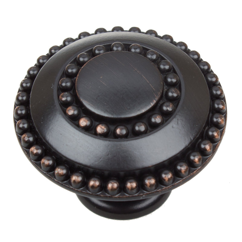 1 3/8" Diameter Mushroom Knob Multipack, Oil Rubbed Bronze
