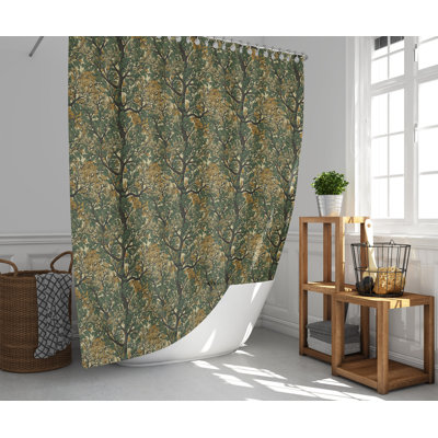Mailili Floral Shower Curtain