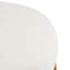 Repose-pieds blanc Boucle-134393413-134393414