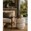 Provenance Signature Outdoor Round Side Table-61076638-61076639-61156116