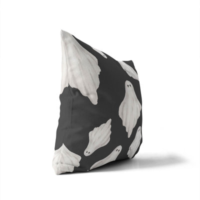 Spooky Ghosts Decorative Seasonal Throw Pillow