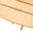 Outdoor 6 Person Picnic Table With Benches - , Rustic Design, Umbrella Hole, For Backyard And Patio Natural Wood 3 Built-In Benches, Use-120996118