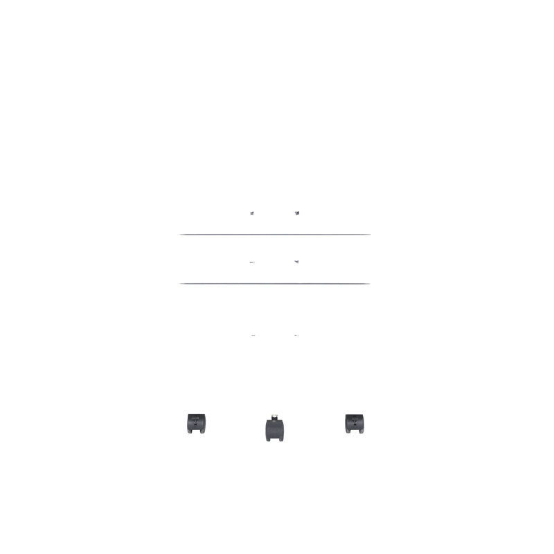 Classeur blanc et chrome