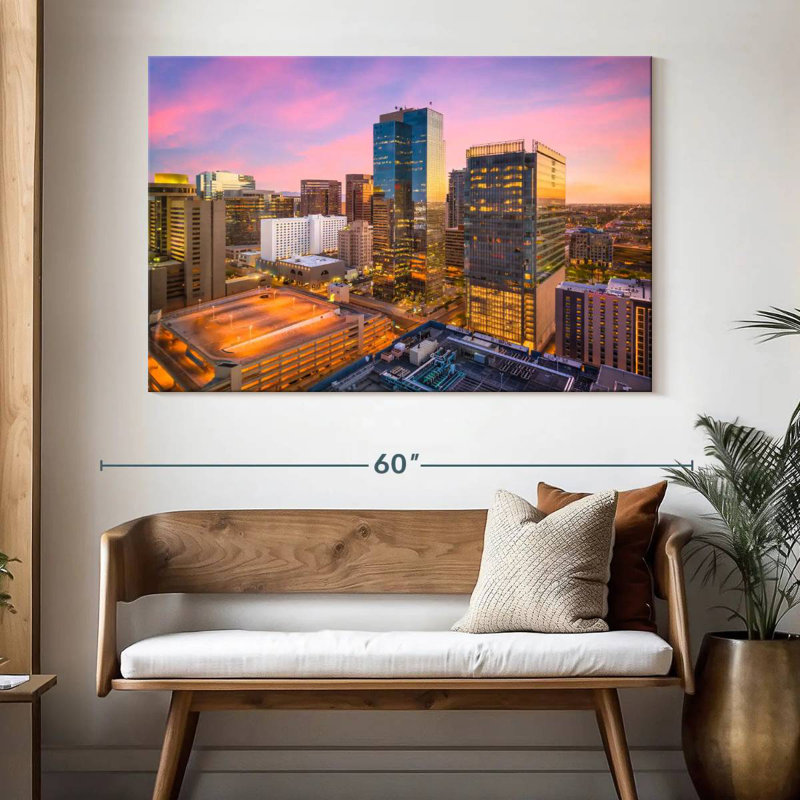 Ravi Phoenix Cityscape, 34" H x 51" W