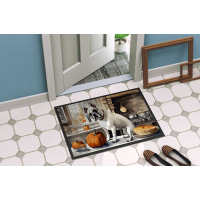 Hawking Non-Slip Halloween Doormat