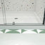 Porte de douche en verre trempé de 6 mm (1/4 po), 127 à 137 cm (50 à 54 po) de largeur x 180 cm (71 po) de hauteur, design élégant, ouverture pivotante, installation facile, fermeture magnétique, finition étanche, installation sans effort, excellente étanchéité.