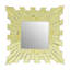 Vickie Solid Wood Flat Wall Mirror