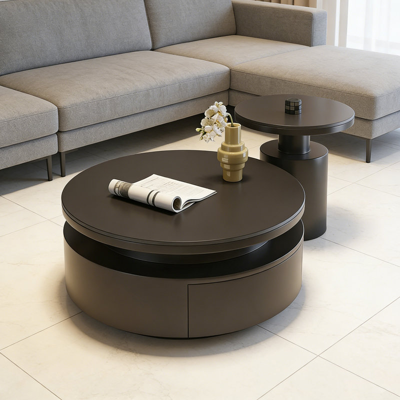 Table basse Elane , Noir, Noir