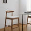 Ensemble de 2 tabourets de bar en bois massif avec repose-pieds-2129659863