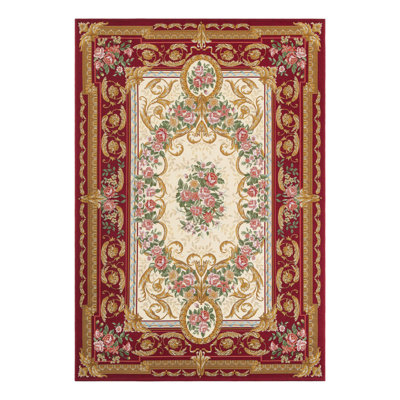 Indoor/Outdoor Traditional Area Rug
