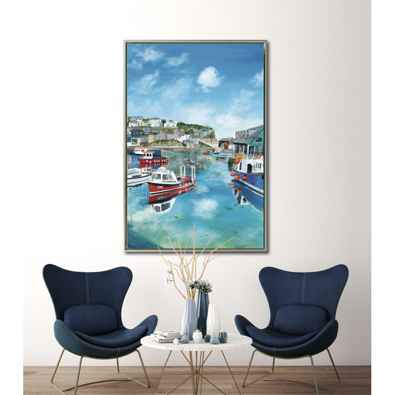 Art mural sur toile Mevagissey