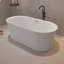 67" Freestanding Soaking Acrylic Bathtub