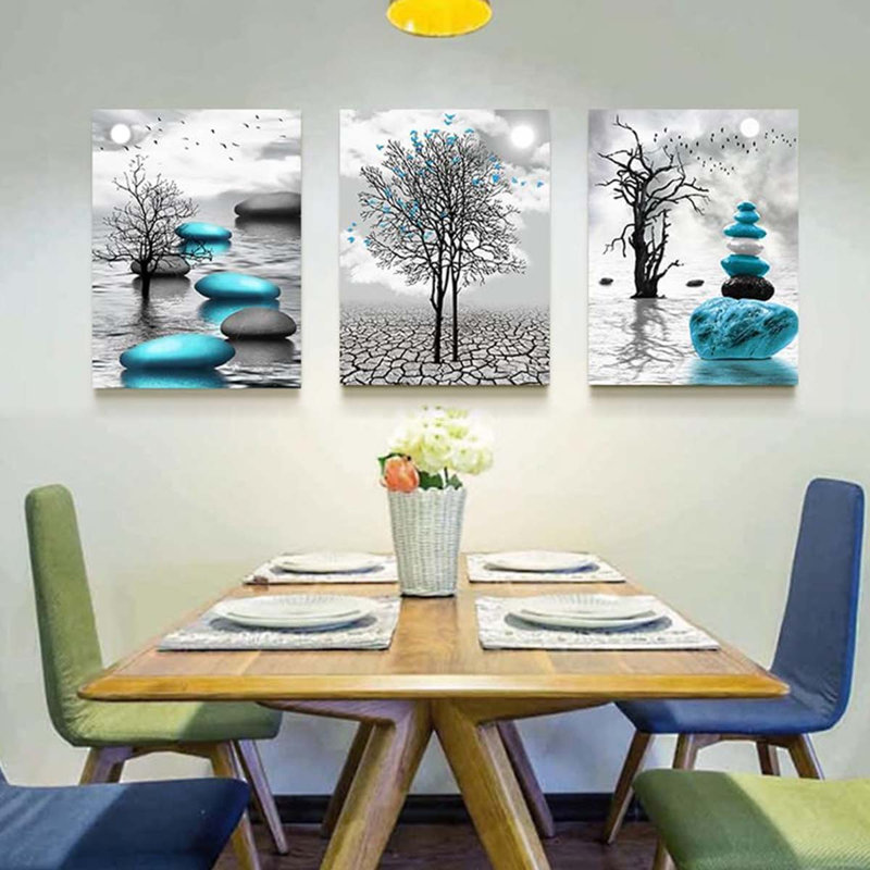 3 Piece Wrapped Canvas Print
