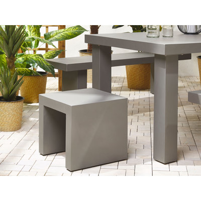 Lauge Outdoor Ottoman with Sunbrella® Cushion