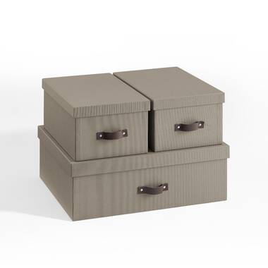 Bleecker Storage Boxes w/ Handle - by California Closets