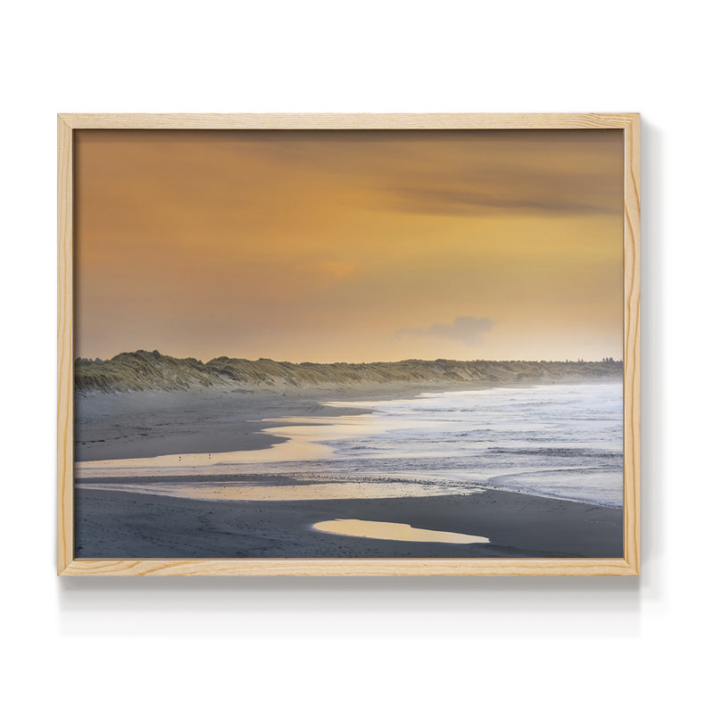 Endless Shores - Impression encadrée - Restickable, H 8 po x l 10 po, Naturel