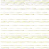 Morse Code Vinyl Metallic Wallpaper Roll by Jamie Graney