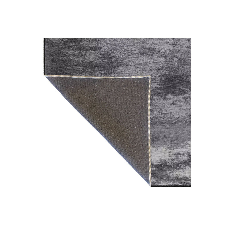 Tapis tissé à motifs Modern Block, Sous-tapis carré 3 pi 3 po inclus