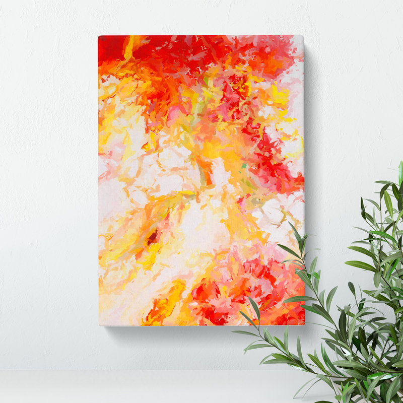 Light Explosion Abstract - Wrapped Canvas, 50cm H x 35cm W x 3cm D