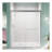56"-60"W*72" H  Semi-Frameless Double Sliding Shower Door, Bypass Shower Door, 1/4" (6mm) Thick SGCC Tempered Glass Door,  Chrome