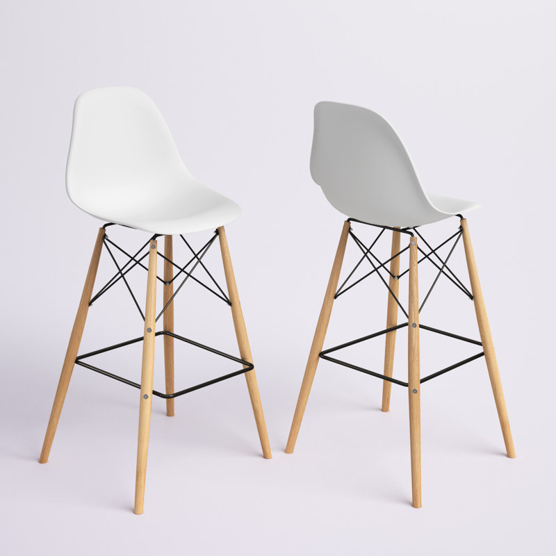 Tabouret Pyramid, Blanc