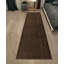 Tapis antidérapant brun à poils courts-326388015