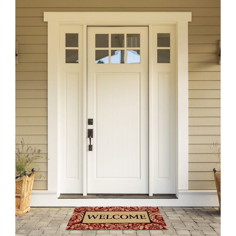 Bendet Non-Slip Outdoor Doormat