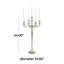 Bougeoir de table 24 po en fer