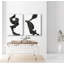 Silhouette Set by John Beard - Artist Enhanced Canvas Print-1921427823