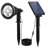 Matte Black Solar Powered Integrated LED Pathway Light Kit