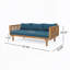 Lit de jour d'extérieur pour patio avec coussins-2013580222-2014564384