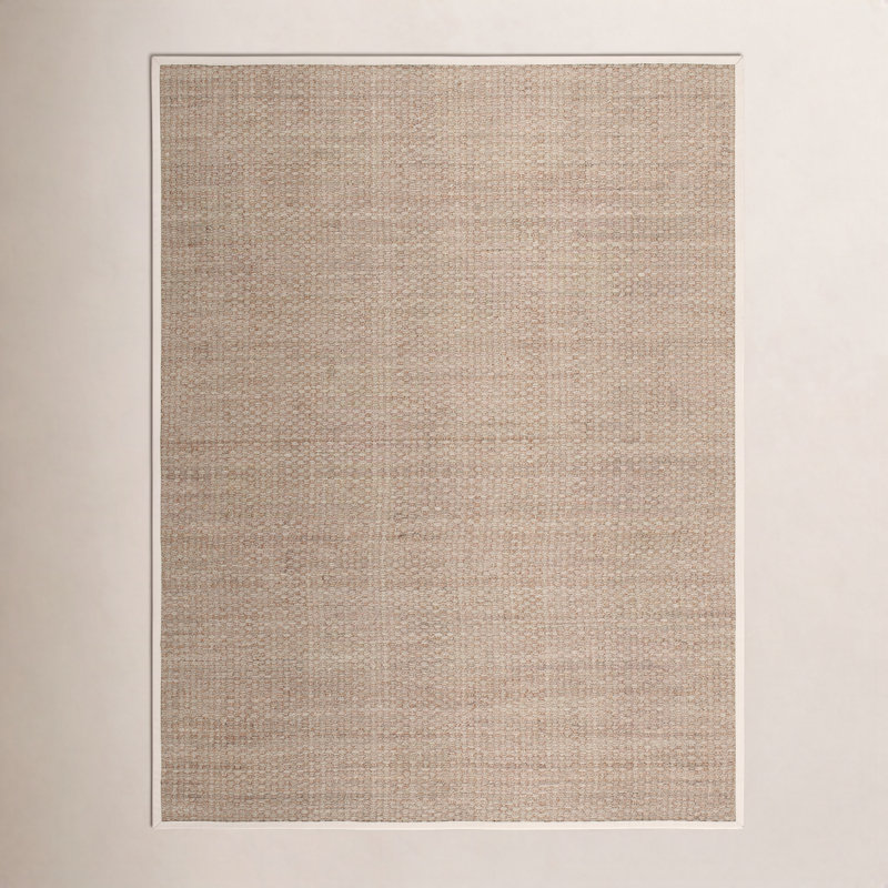 Dollard Natural Fiber Seagrass Rug, Round 8'