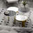4-In-1 Gold Nesting Coffee Table With Tempered Glass Top And Brushed Metal Base-1051218631
