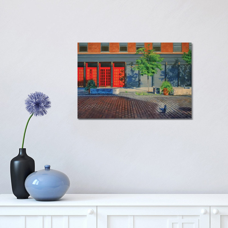 Meatpacking District by Nick Savides - Floater Frame Gallery-Wrapped Canvas Giclée on Canvas, Wrapped Canvas