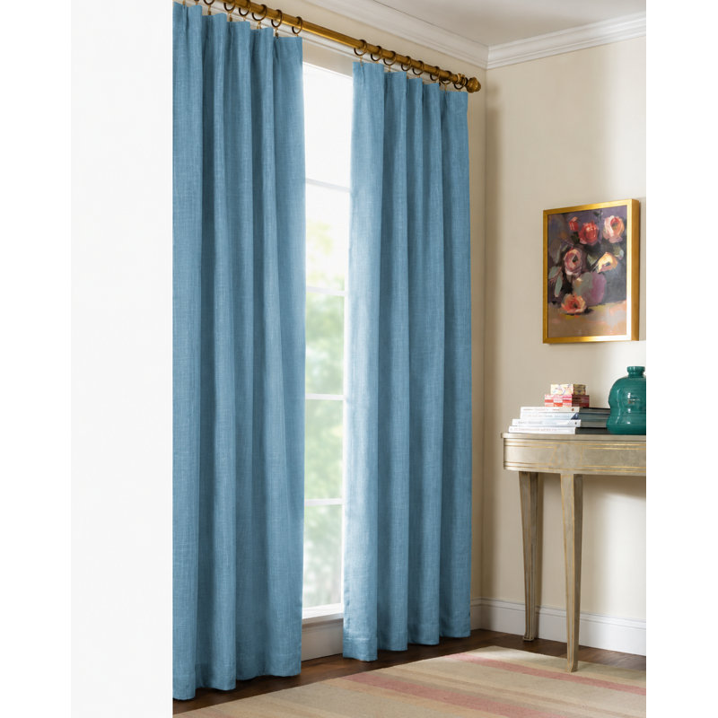 Desai Blackout Liner Pair, Blue, 50" W x 63" L