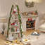 Bibliothèque de coin en bois en forme d'arbre de Noël avec étagère de rangement autoportante pour décoration de salon-47736872