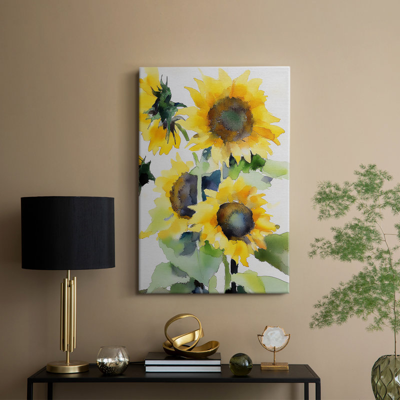 FLORAL Series Dxxxxi - galerie Cavas sur mesure, H 12 po x l 8 po