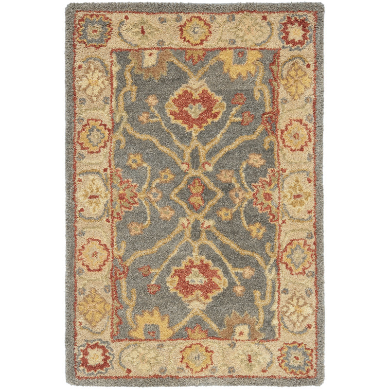 Dunbar Hand Tufted Wool Oriental Rug, Rectangle 2' x 3'