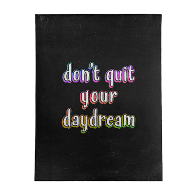 Quotes Chenille Indoor Rug